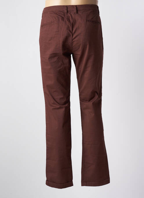 Pantalon chino maro INDIVIDUAL bărbat
