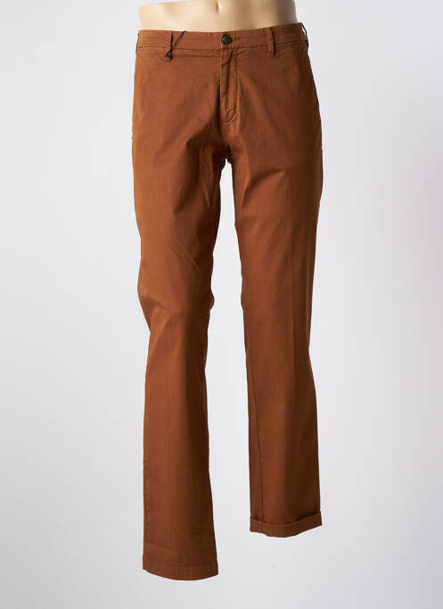 Pantalon chino maro 40WEFT bărbat