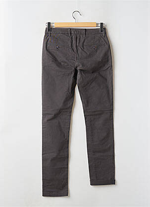 Pantalon chino elasticitate mărime normală gri TELERIA ZED bărbat
