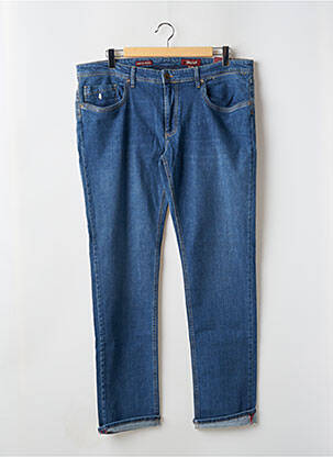 Blugi cu croială slim albastru MCS bărbat