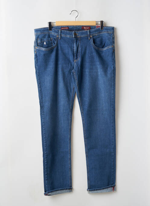 Blugi cu croială slim albastru MCS bărbat