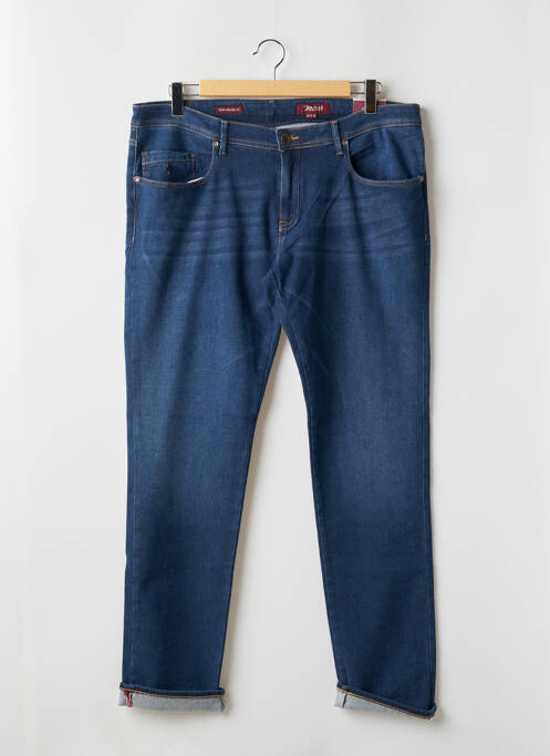 Blugi cu croială slim albastru MCS bărbat