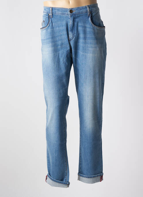 Blugi cu croială slim albastru MCS bărbat