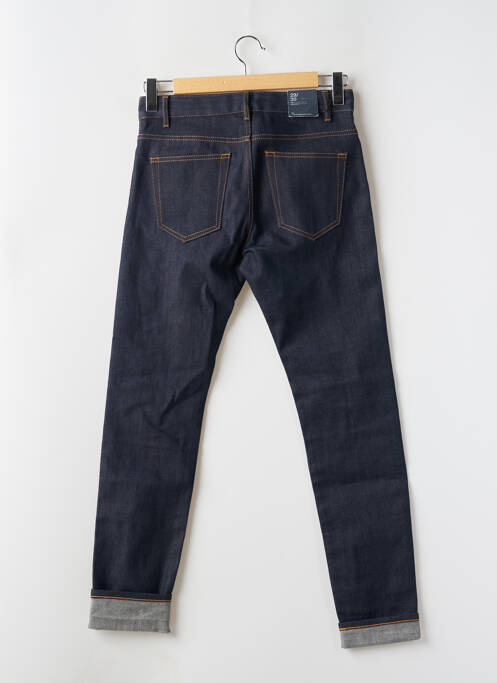 Blugi cu croială slim albastru KNOWLEDGE COTTON APPAREL bărbat