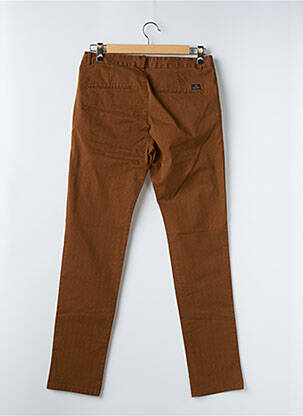 Pantalon drept croială dreaptă maro SCOTCH & SODA bărbat