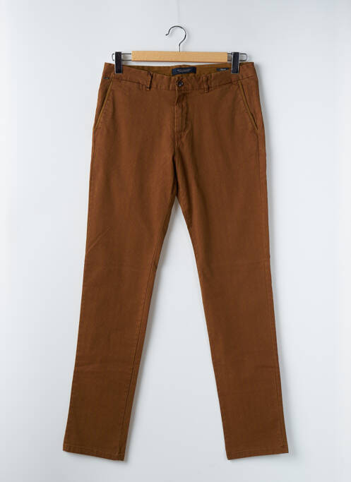 Pantalon drept maro SCOTCH & SODA bărbat
