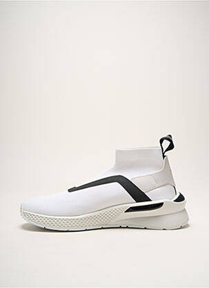 Adidași material neted vârf rotund alb VFTS bărbat