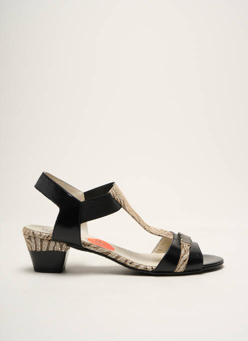 Sandale/Pantofi decupați negru INEA femeie