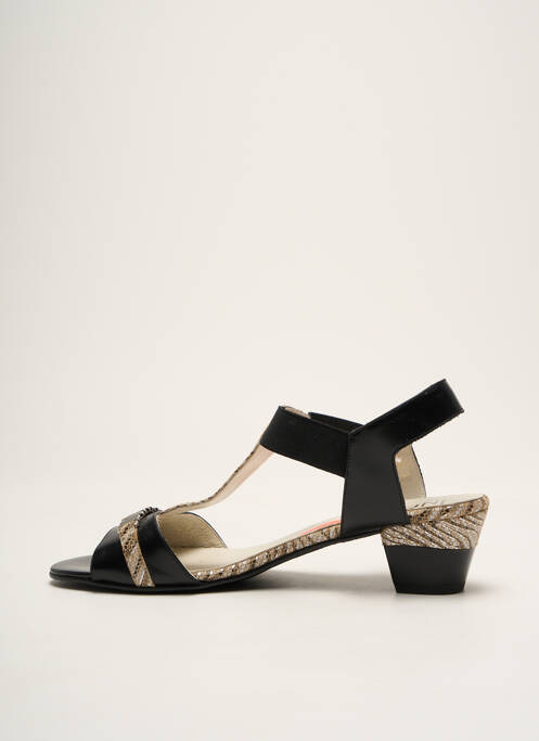 Sandale/Pantofi decupați negru INEA femeie