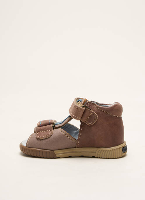Sandale/Pantofi decupați maro BABYBOTTE băiat