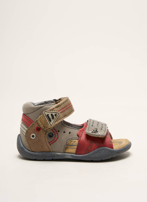 Sandale/Pantofi decupați gri BABYBOTTE băiat