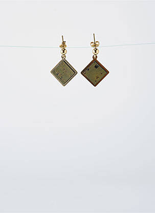 Cercei materiale metalice verde LITTLE ETINCELLE femeie