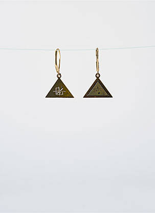 Cercei ornament charmă / pandantiv verde LITTLE ETINCELLE femme