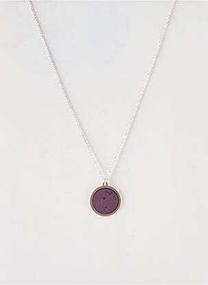 Colier ornament charmă / pandantiv violet LITTLE ETINCELLE femeie