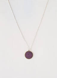 Colier ornament charmă / pandantiv violet LITTLE ETINCELLE femeie