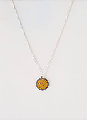 Colier ornament charmă / pandantiv galben LITTLE ETINCELLE femeie