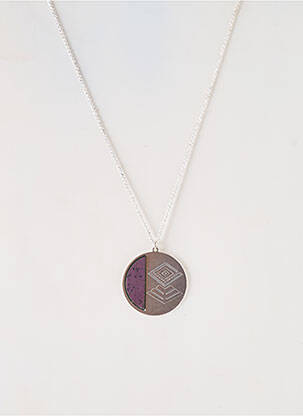 Colier ornament charmă / pandantiv violet LITTLE ETINCELLE femeie