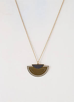 Colier materiale metalice negru LITTLE ETINCELLE femeie