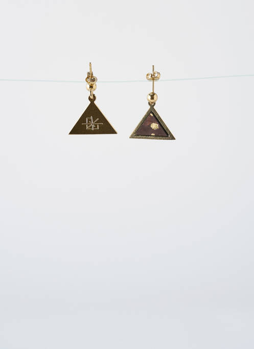 Cercei maro LITTLE ETINCELLE femeie