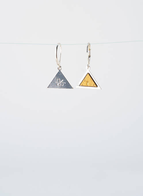 Cercei galben LITTLE ETINCELLE femeie