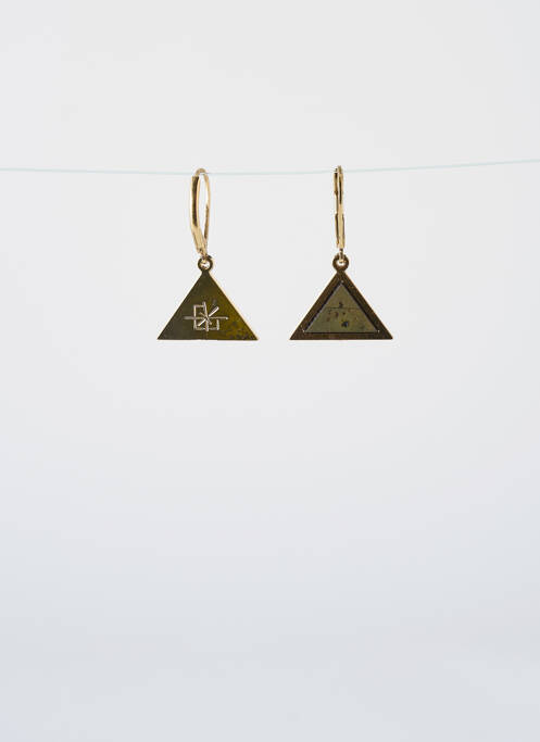 Cercei ornament charmă / pandantiv verde LITTLE ETINCELLE femme