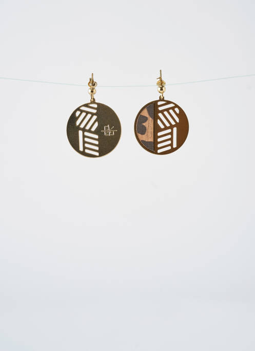 Cercei maro LITTLE ETINCELLE femeie