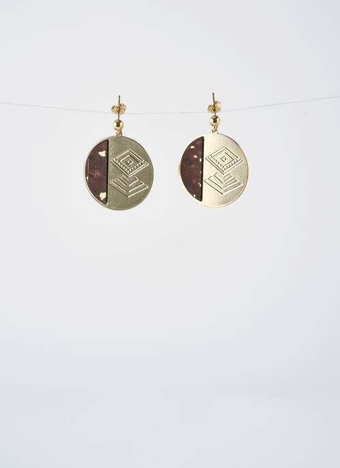 Cercei maro LITTLE ETINCELLE femeie