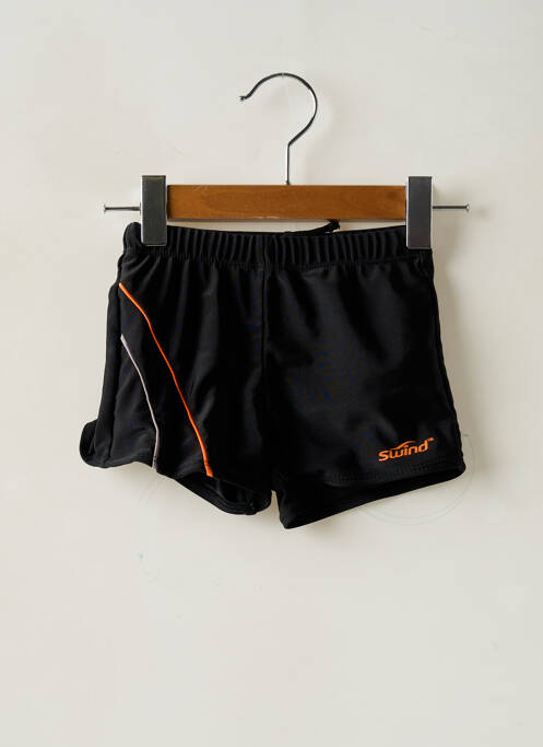 Slip de baie negru SWIND băiat