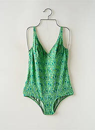 Body de lenjerie elasticitate verde WARNER'S femeie