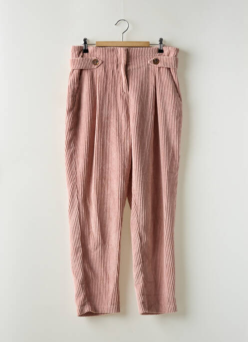 Pantalon drept roz ETAM femeie