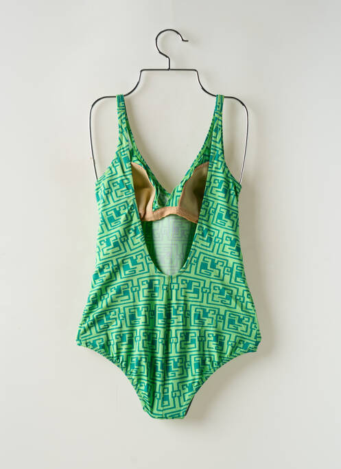 Body de lenjerie verde WARNER'S femeie