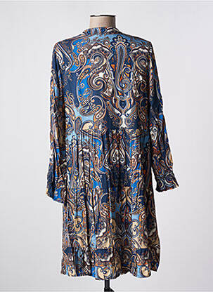 Rochie midi mâneci lungi mâneci lungi albastru QUATTRO femeie