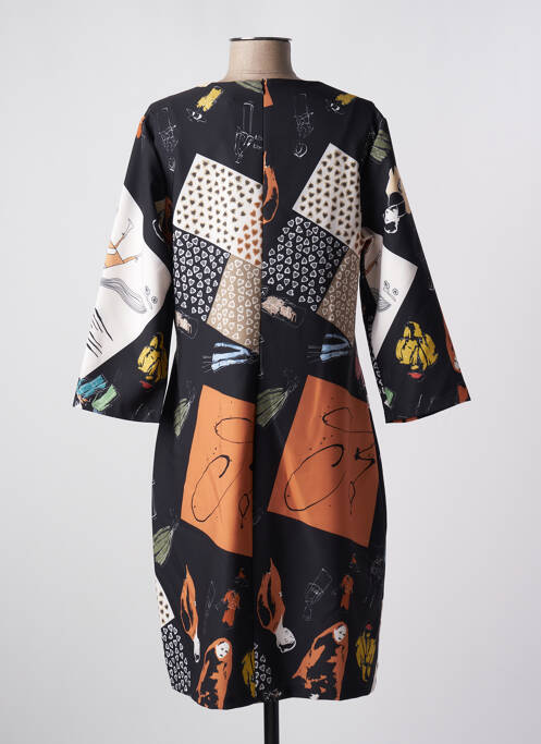 Rochie midi negru QUATTRO femeie