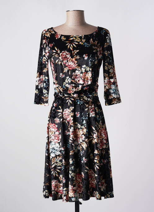 Rochie midi negru QUATTRO femeie