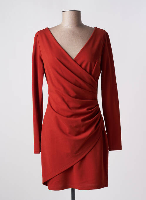 Rochie scurtă portocaliu QUATTRO femeie