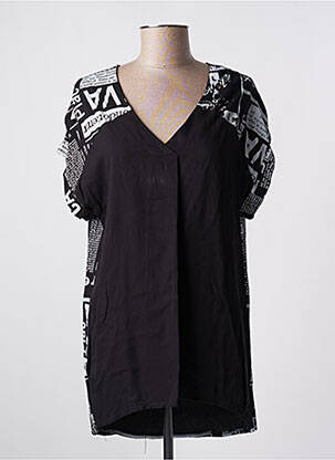 Tunică mâneci scurte negru QUATTRO femeie