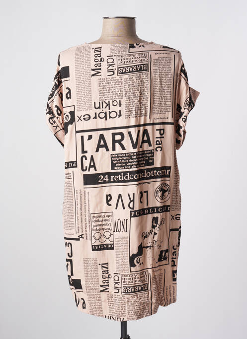 Tunică mâneci scurte bej QUATTRO femeie