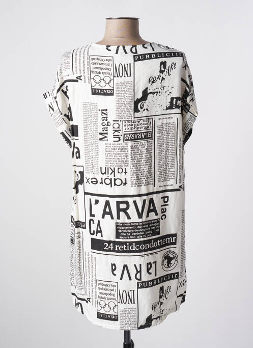 Tunică mâneci scurte alb QUATTRO femeie