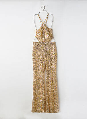 Salopetă-pantalon auriu NADINE MERABI femeie