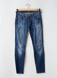 Blugi skinny mărime normală mărime normală albastru 7 FOR ALL MANKIND femme