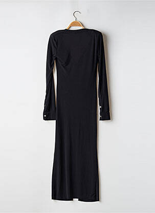 Rochie lungă mâneci lungi mâneci lungi negru RECC femeie