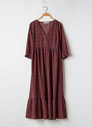 Rochie de maternitate elasticitate roșu JOJO MAMAN BÉBÉ femeie