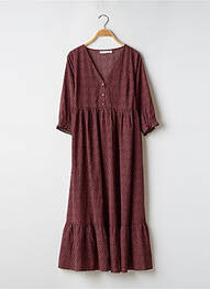 Rochie de maternitate elasticitate roșu JOJO MAMAN BÉBÉ femme