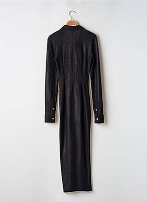 Rochie lungă mâneci lungi mâneci lungi negru RECC femeie