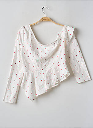 Bluză mâneci lungi mâneci lungi alb NASTY GAL femeie