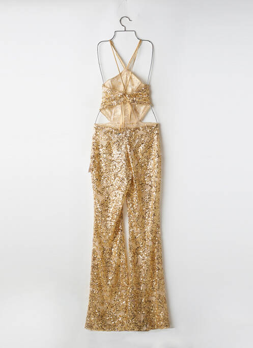 Salopetă-pantalon auriu NADINE MERABI femeie