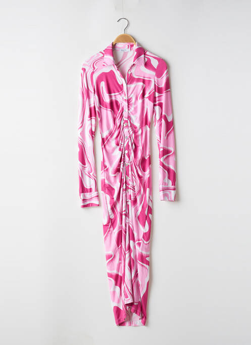 Rochie lungă roz RECC femeie