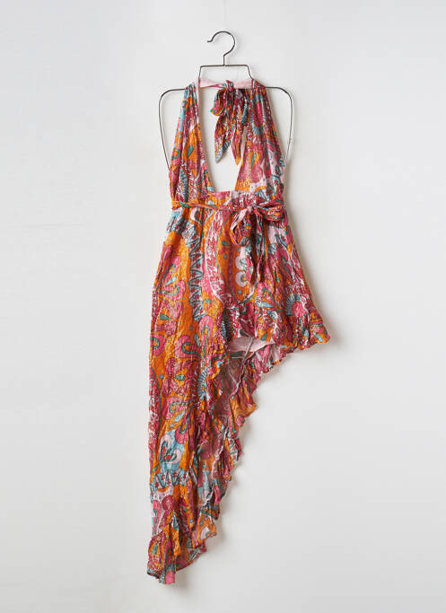 Rochie midi portocaliu SUNDRESS femeie