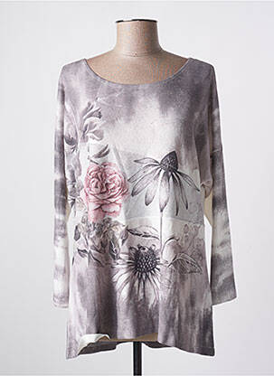 Top gri QUATTRO femeie