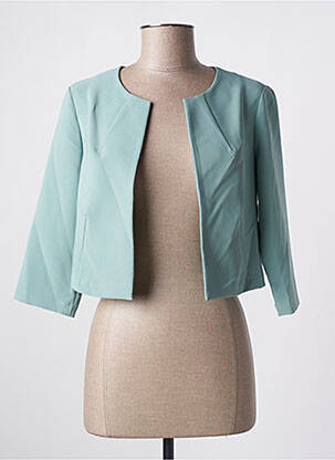 Jachete casual guler rotund verde QUATTRO femeie